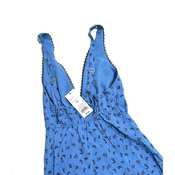 Wild Fable Blue Flower Short Slip Dress Size XXS - Picture 11 of 11